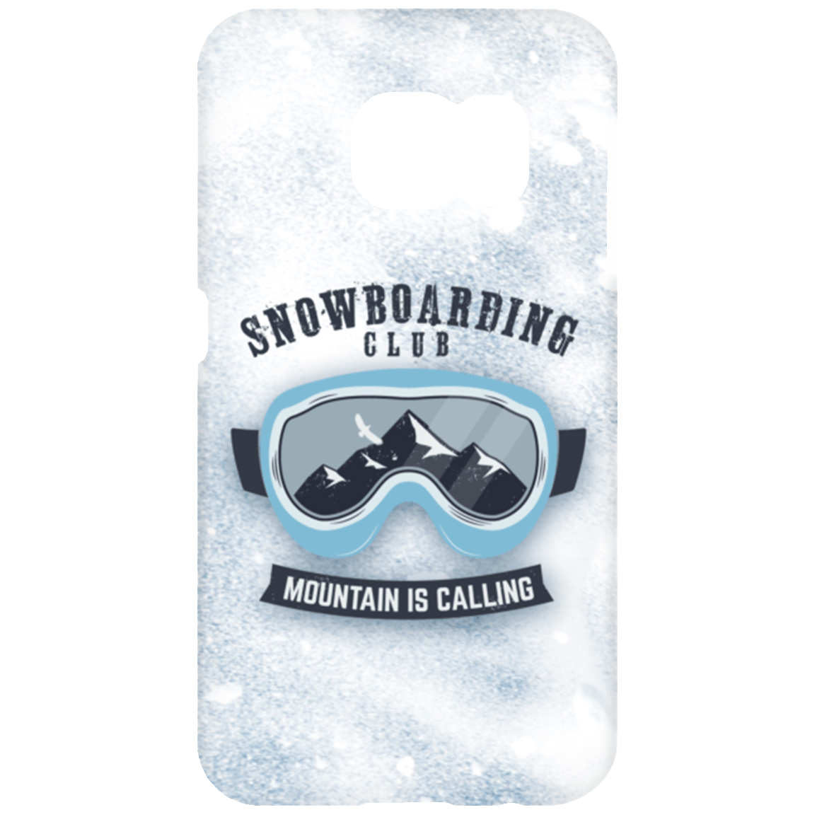 Snowboarding Club Mountain Is Calling Phone Cases - Powderaddicts