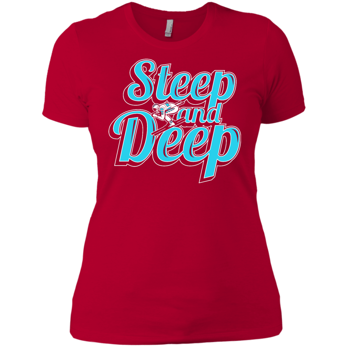 Steep And Deep Ladies Tees - Powderaddicts