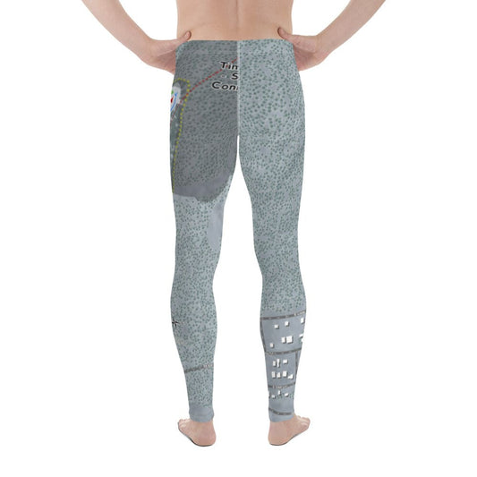 Summit, Oregon Ski Trail Map Men's Base Layer Bottom - Powderaddicts