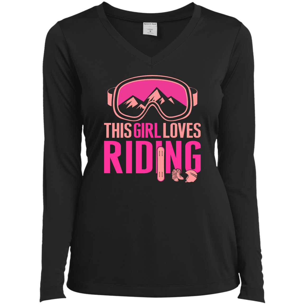 This Girl Loves Riding Long Sleeves - Powderaddicts