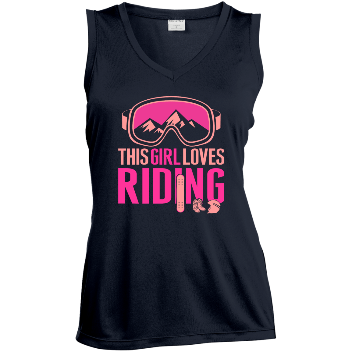 This Girl Loves Riding Tank Tops - Powderaddicts