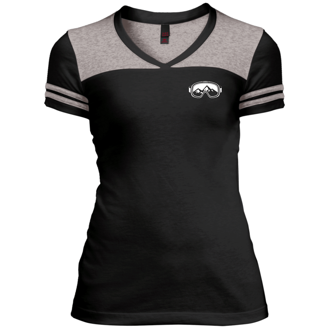 Today's Game Plan - I Snowboard Ladies Tees - Powderaddicts