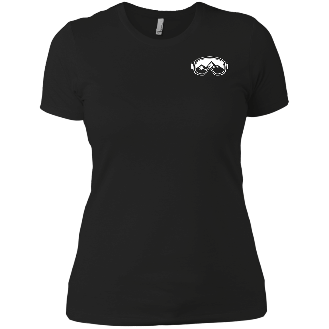 Today's Game Plan - I Snowboard Ladies Tees - Powderaddicts