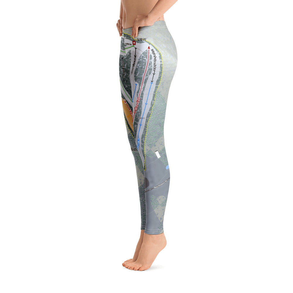Tussey Mountain, Pennsylvania Ski Trail Map Women's Base Layer Bottom - Powderaddicts