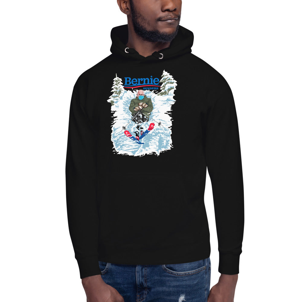 Men's Hoodie Bernie Senders - Powderaddicts