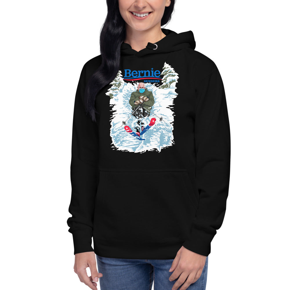 Women's Hoodie Bernie Senders - Powderaddicts