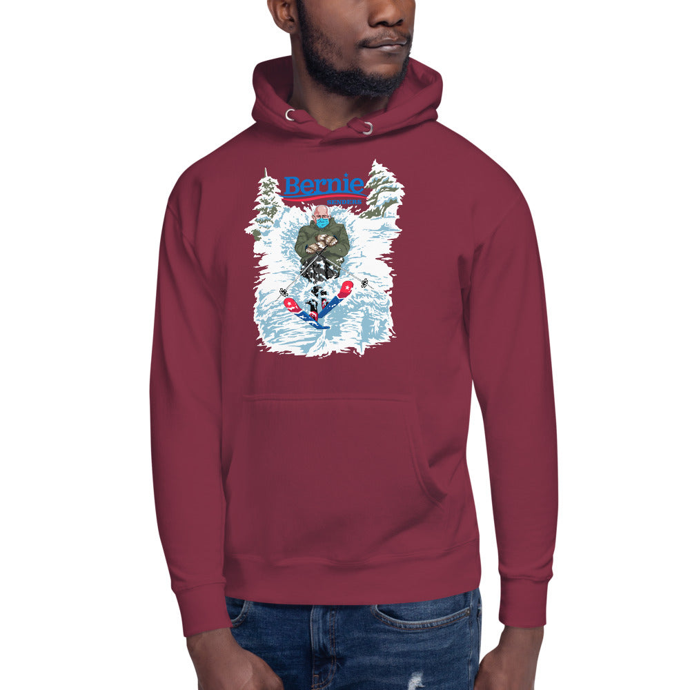 Men's Hoodie Bernie Senders - Powderaddicts