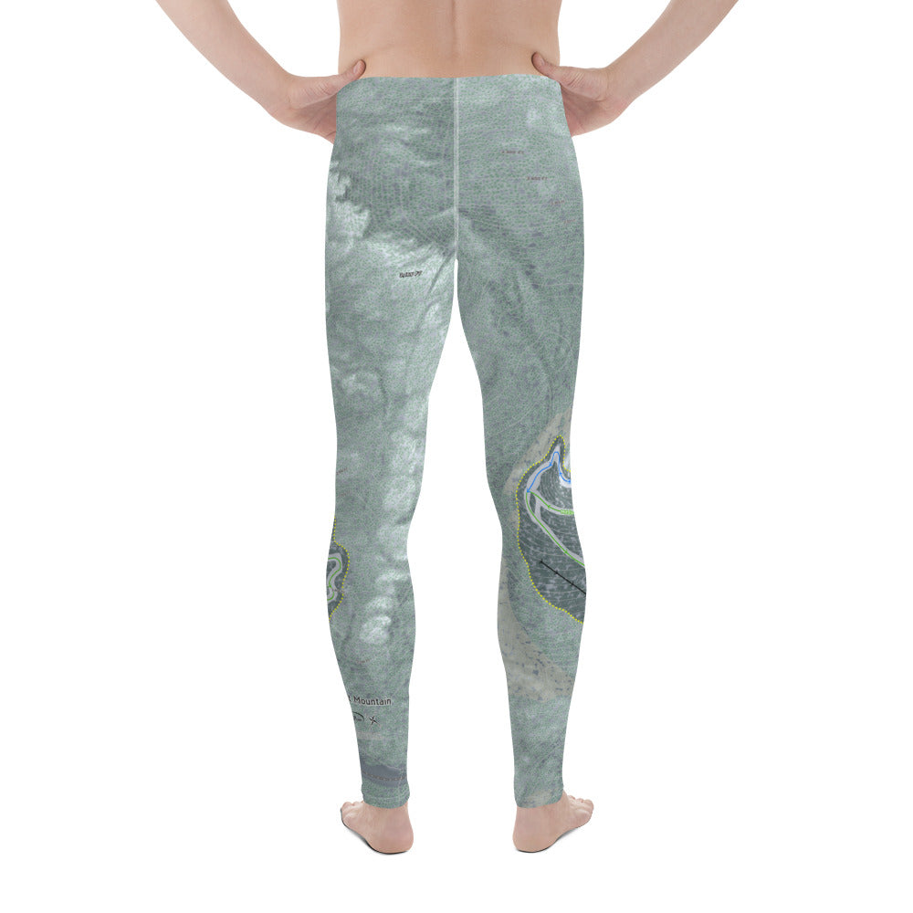 Wildcat Mountain, New Hampshire Ski Trail Map Men's Base Layer Bottom - Powderaddicts
