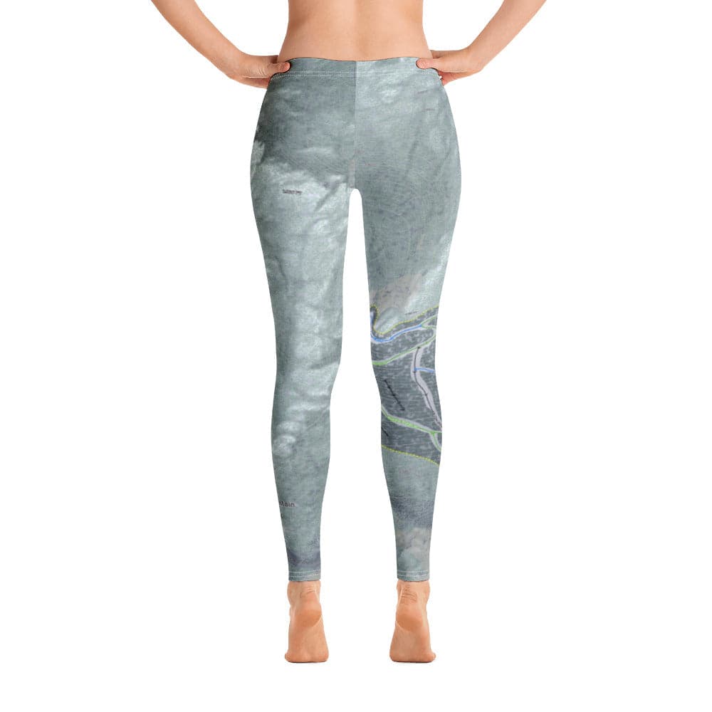 Wildcat Mountain, New Hampshire Ski Trail Map Women's Base Layer Bottom - Powderaddicts