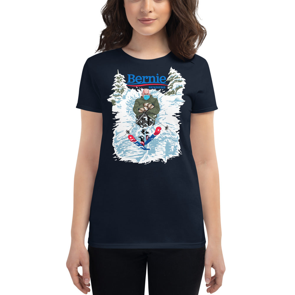 Women's T-Shirt Bernie Senders - Powderaddicts