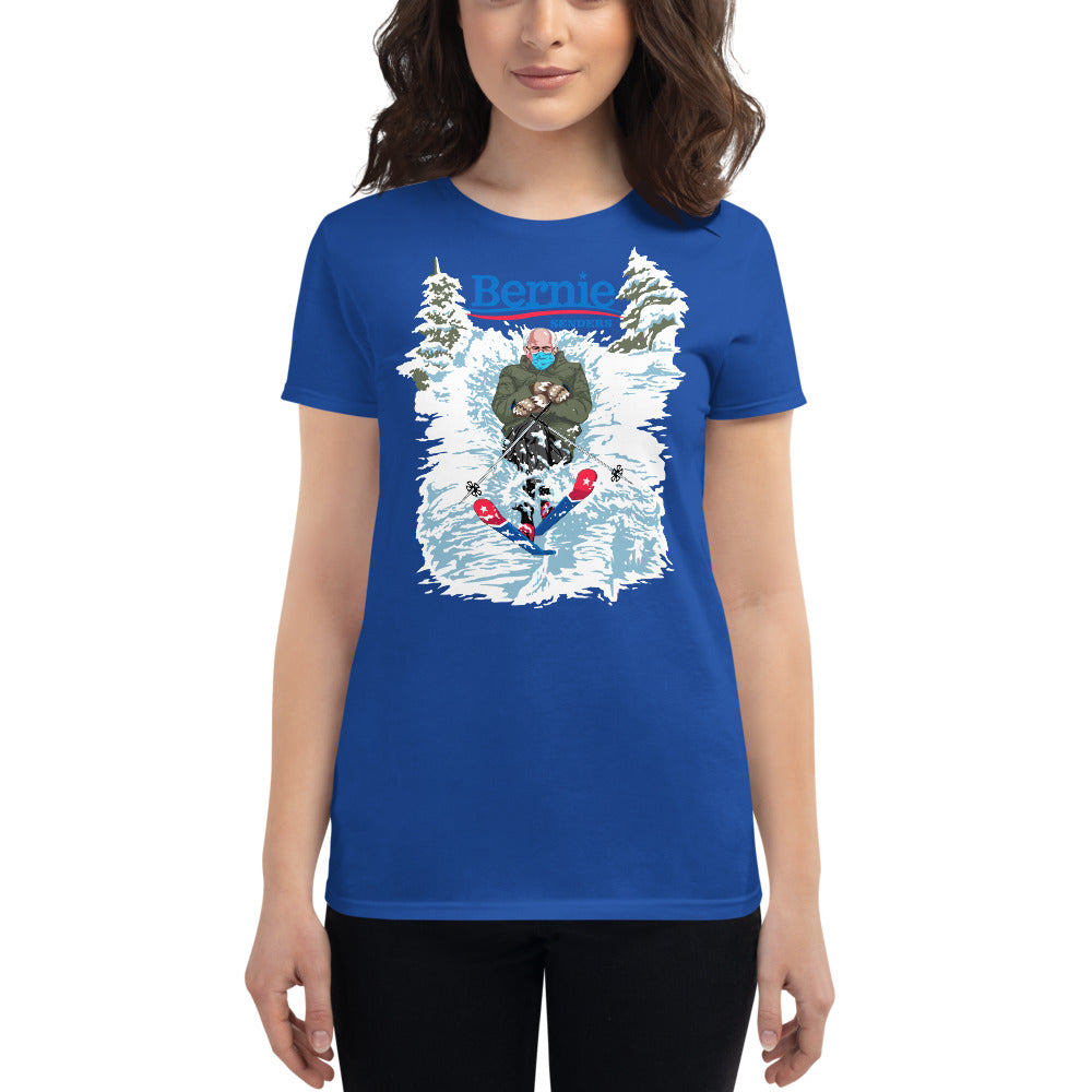 Women's T-Shirt Bernie Senders - Powderaddicts