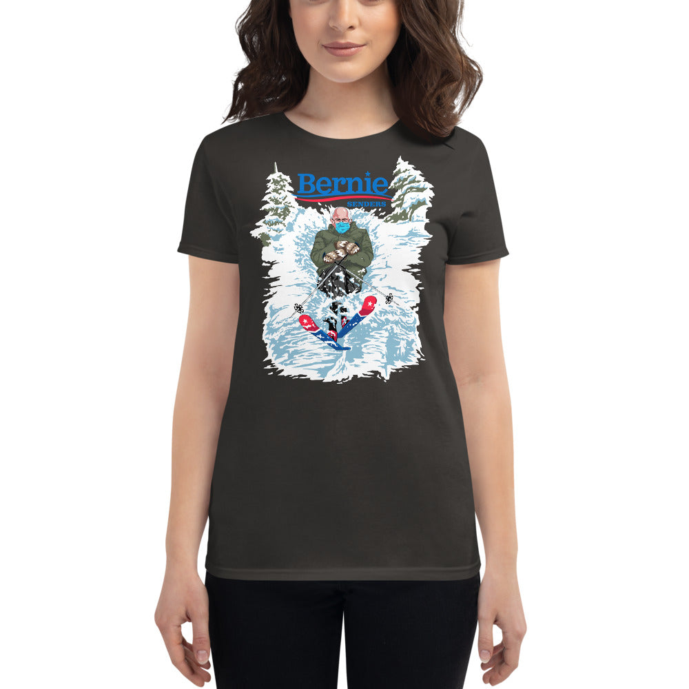 Women's T-Shirt Bernie Senders - Powderaddicts