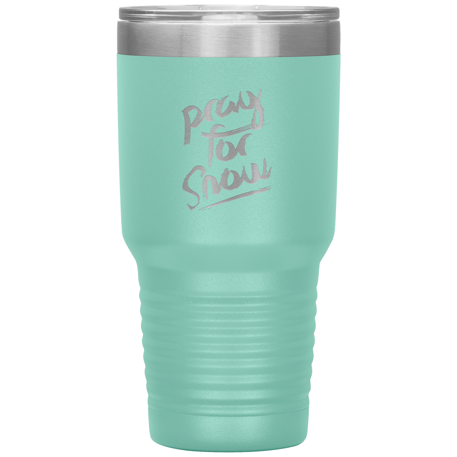 Pray For Snow Back 30oz Tumbler - Powderaddicts