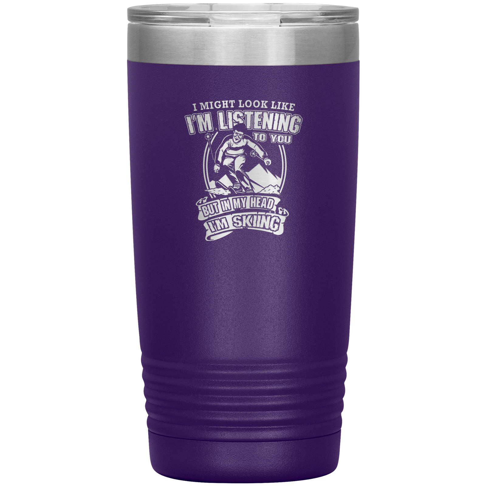 I Might Look Like I'm Listening To You 20oz Tumbler - Powderaddicts