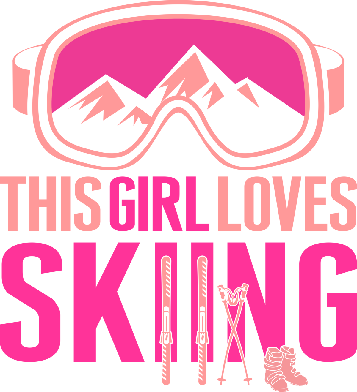 This Girl Loves Skiing