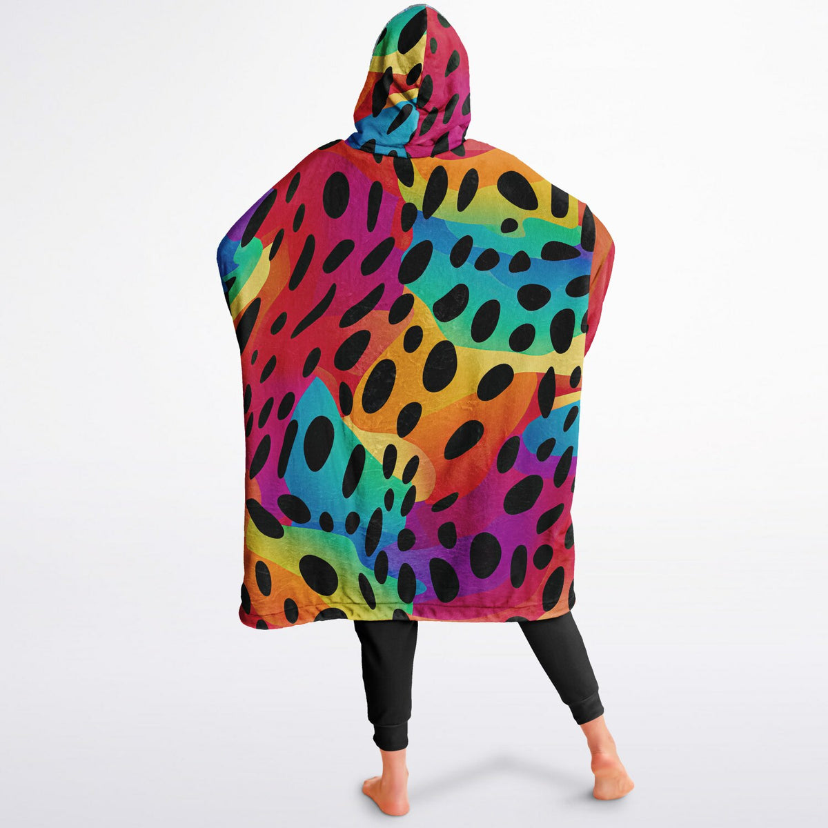 Ski Resort Map Reversible Snug Hoodie.