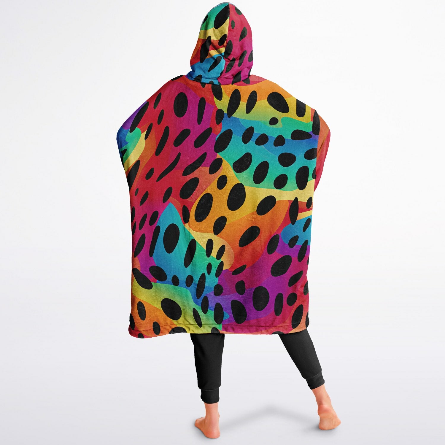 Ski Resort Map Reversible Snug Hoodie.