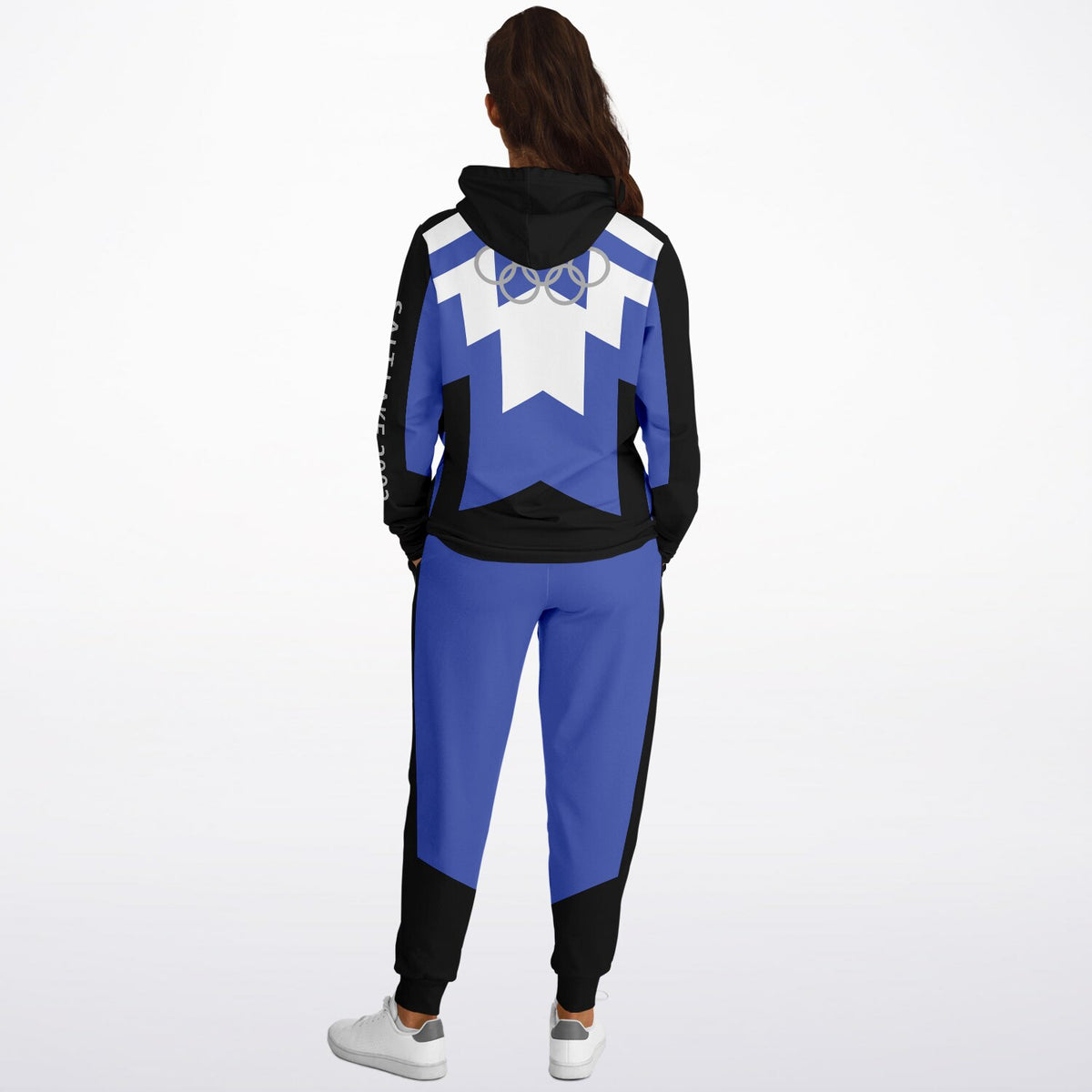 The Salt Lake 2002 Olympics Uniforms Hoodie &amp; Jogger - Blue