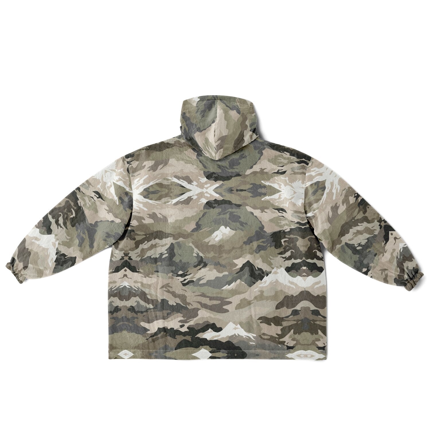 Powder Mountain, Utah Ski Resort Map Youth Reversible Snug Hoodie