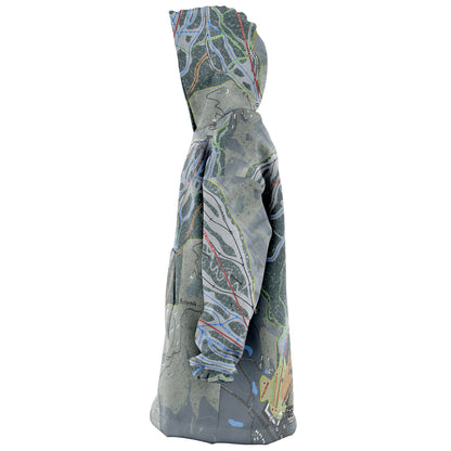 Buttermilk, Colorado Ski Trail Map - Snug Hoodie