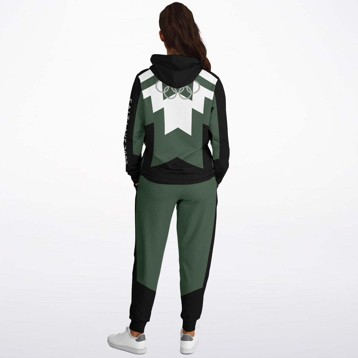 The Salt Lake 2002 Olympics Uniforms Hoodie &amp; Jogger - Green