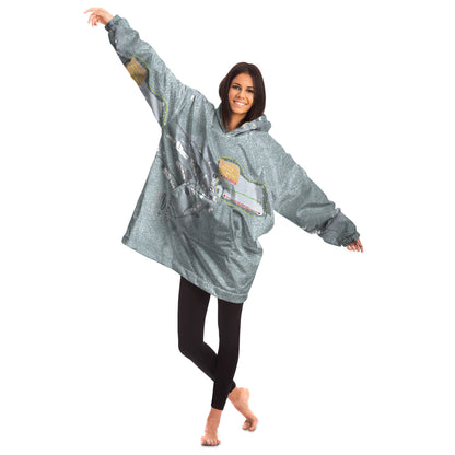 Granlibakken, California Ski Trail Map - Snug Hoodie - Powderaddicts