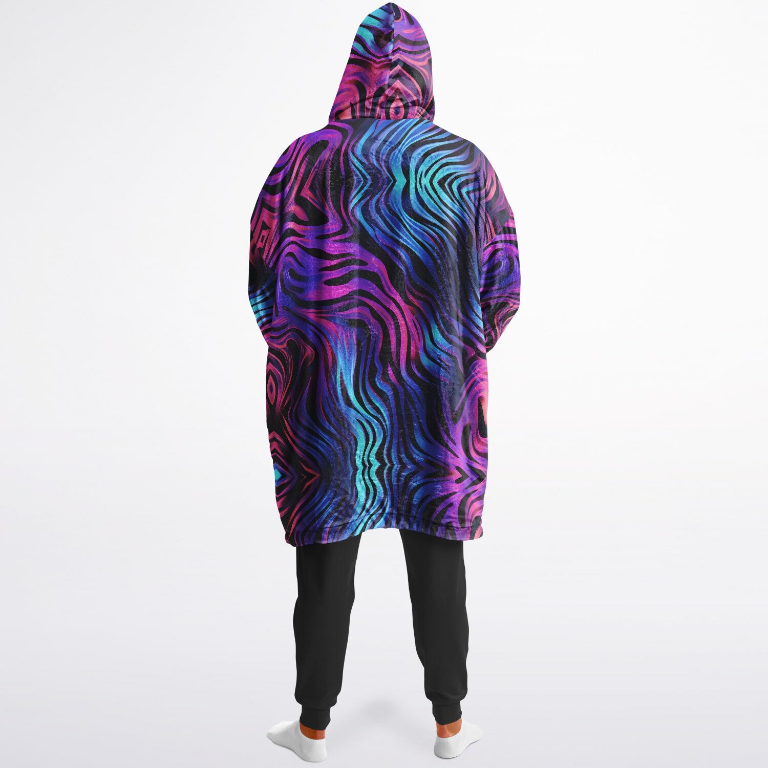 Powder Mountain, Utah Ski Resort Map Reversible Snug Hoodie