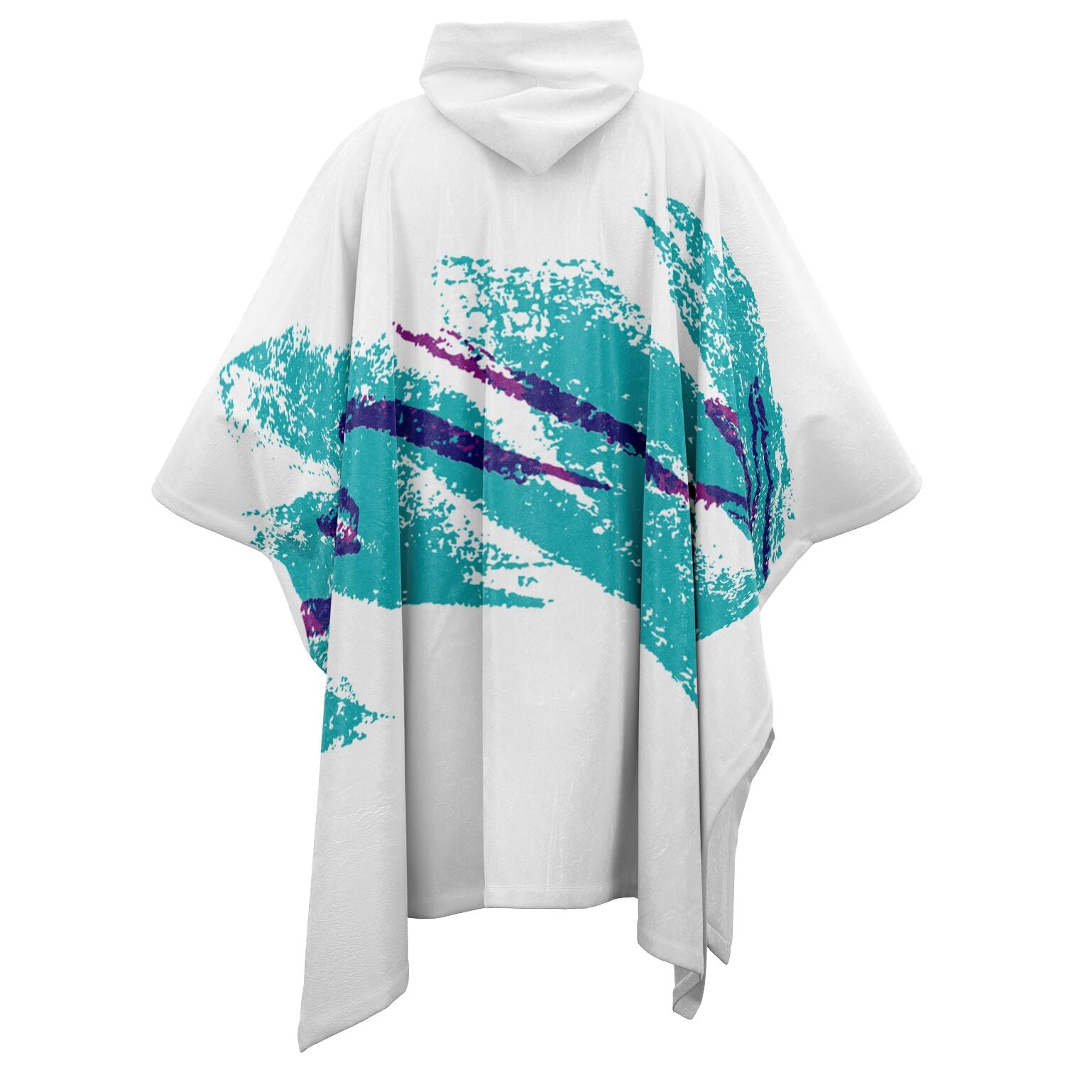 Solo Jazz Flannel Blanket Poncho - AOP