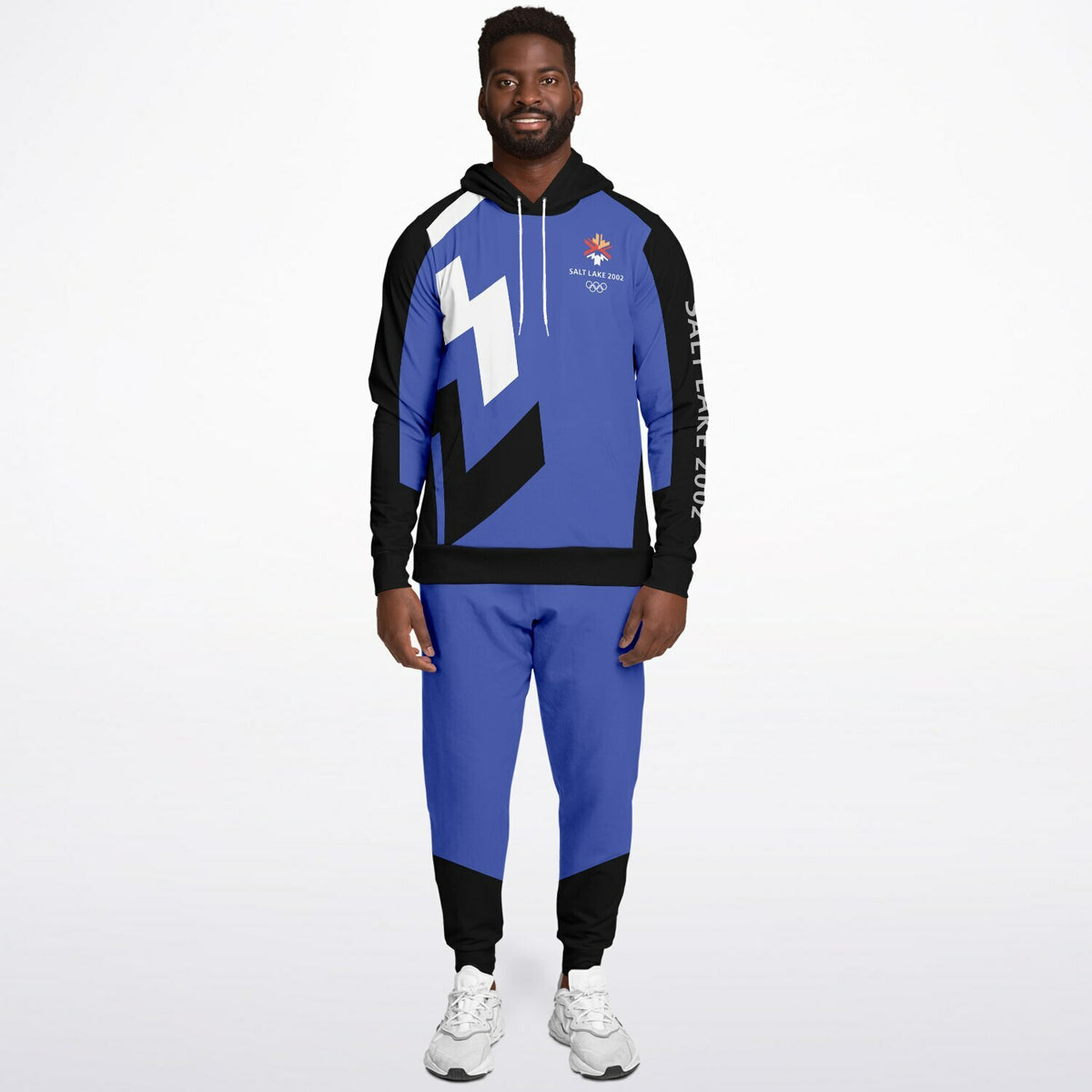 The Salt Lake 2002 Olympics Uniforms Hoodie &amp; Jogger - Blue
