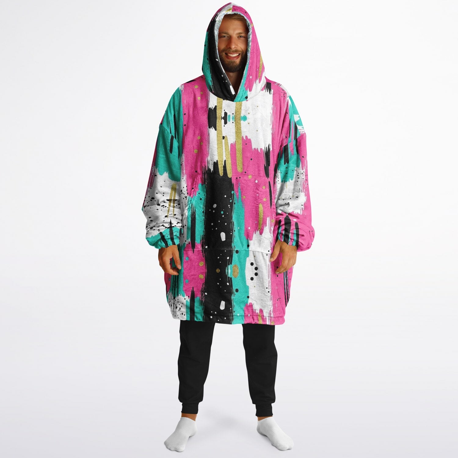 Powder Mountain, Utah Ski Resort Map Reversible Snug Hoodie