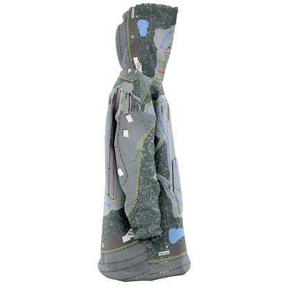 Woodward Park City, Utah Ski Trail Map - Snug Hoodie