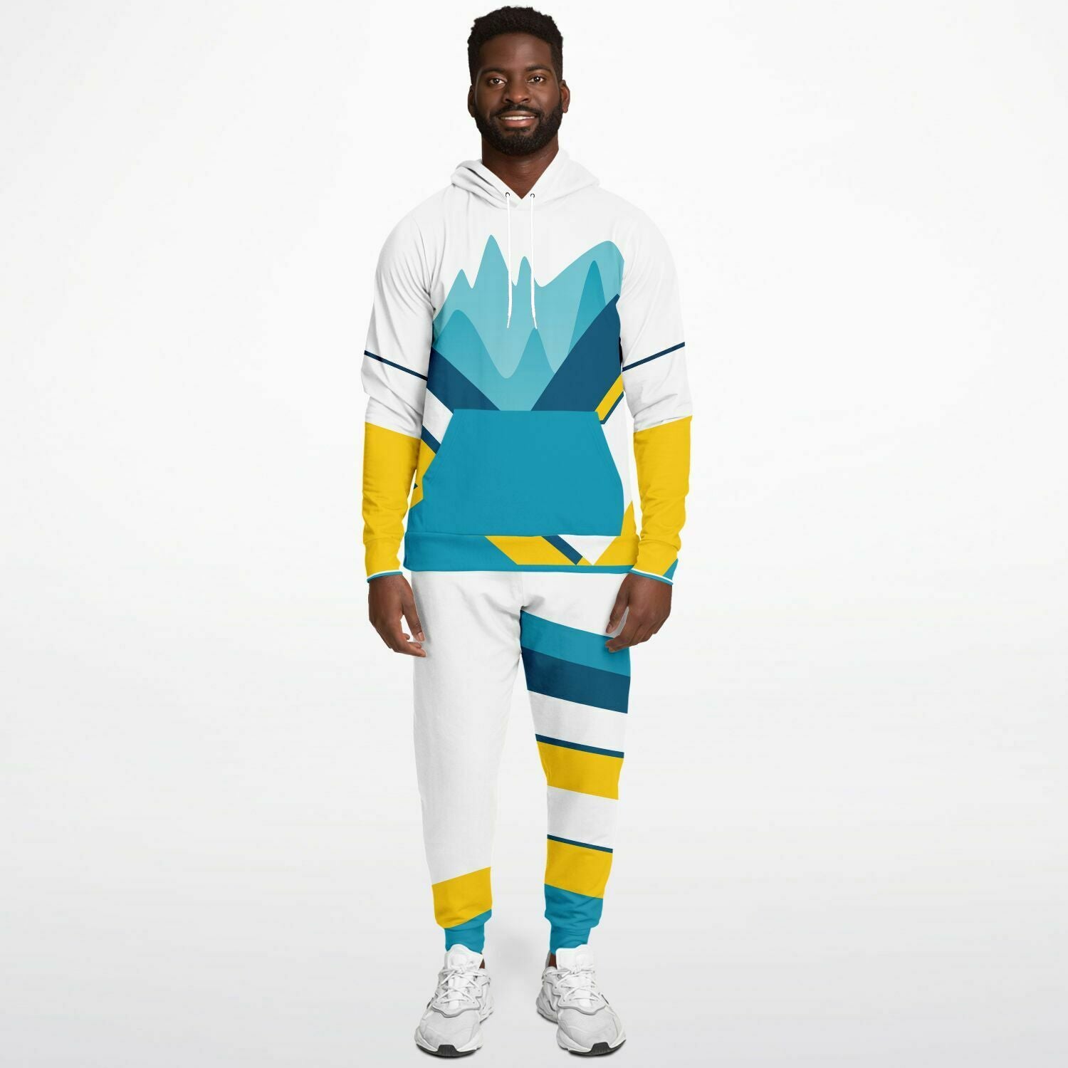 Retro Send Unisex Hoodie and Jogger Set - Powderaddicts
