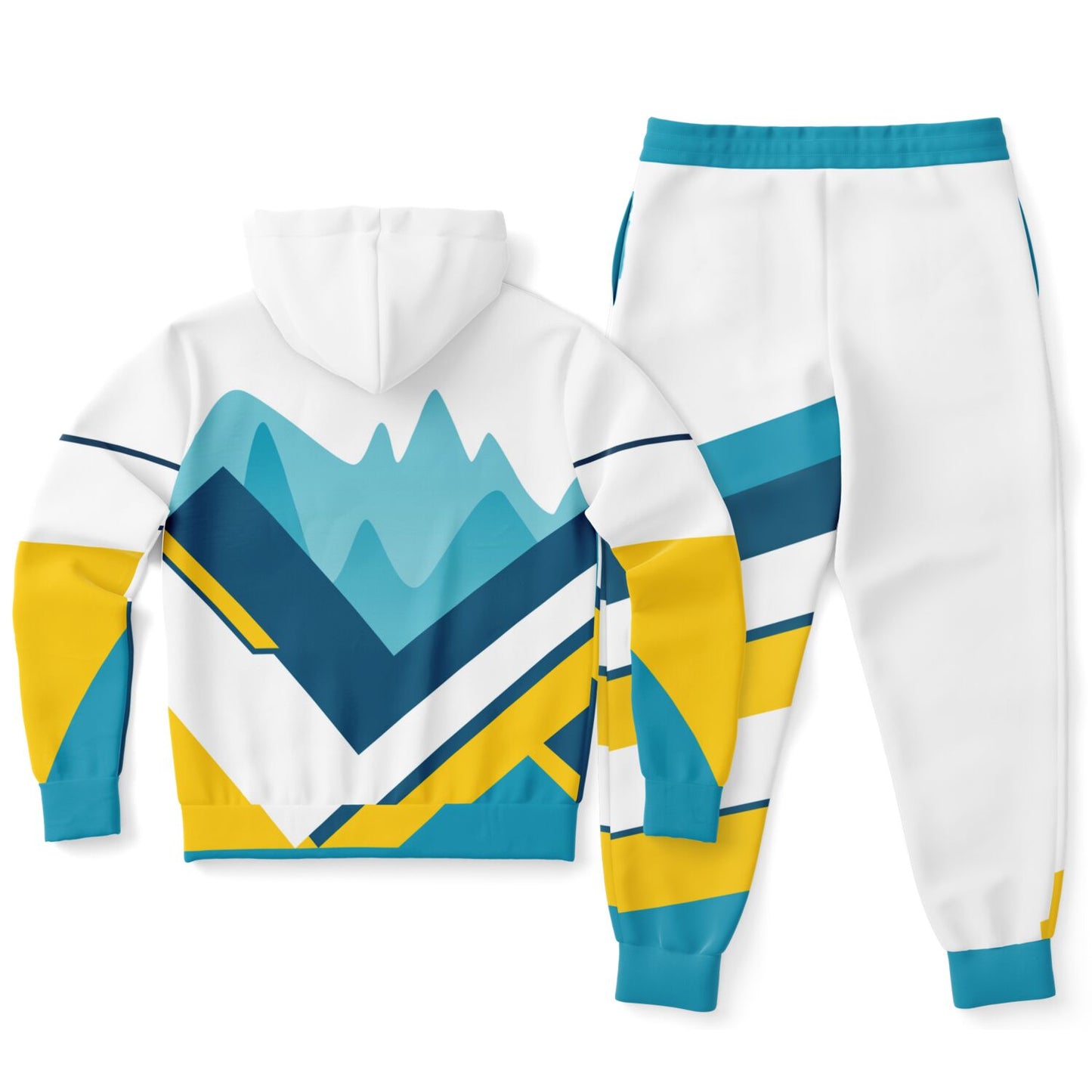 RETRO SEND UNISEX ZIPHOODIE AND JOGGER SET