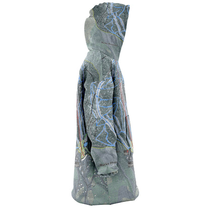 Burke Mountain, Vermont Ski Trail Map - Snug Hoodie