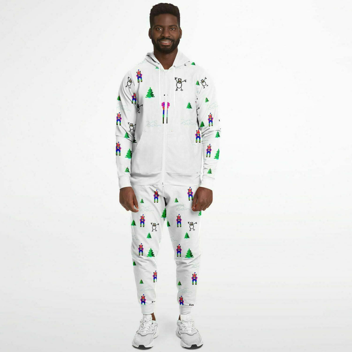 Ski Free Unisex Ziphoodie and Jogger Set