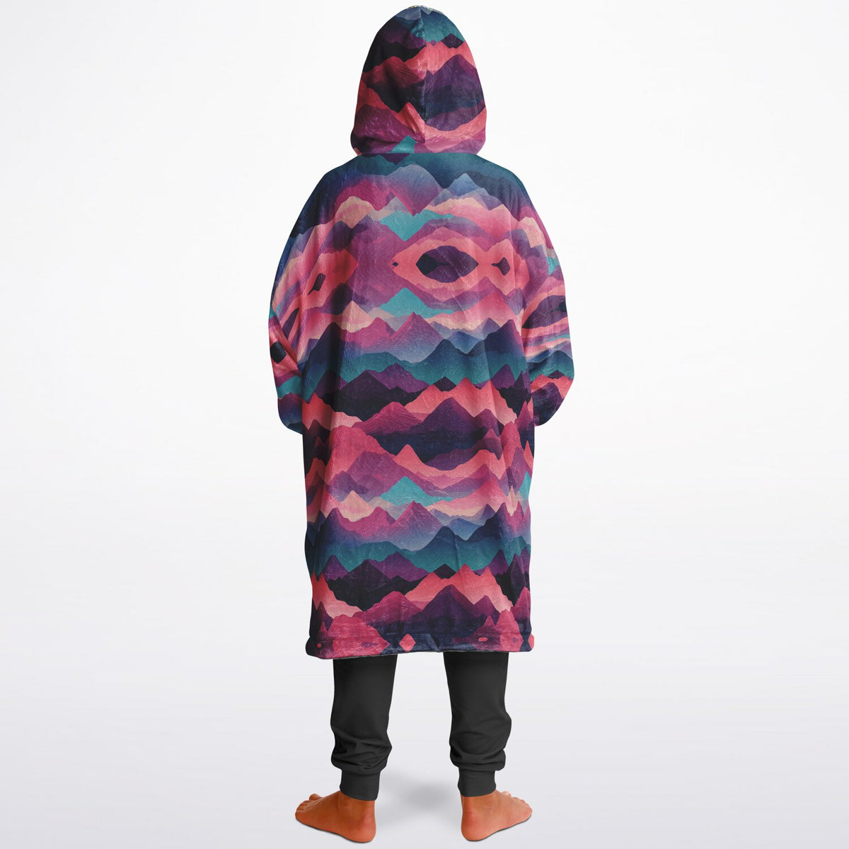 Powder Mountain, Utah Ski Resort Map Youth Reversible Snug Hoodie