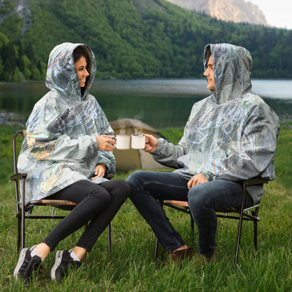 Buttermilk, Colorado Ski Trail Map - Snug Hoodie