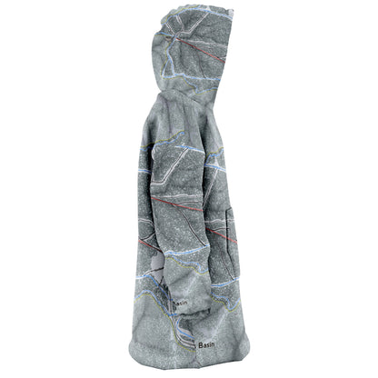 Bogus Basin, Idaho Ski Trail Map - Snug Hoodie