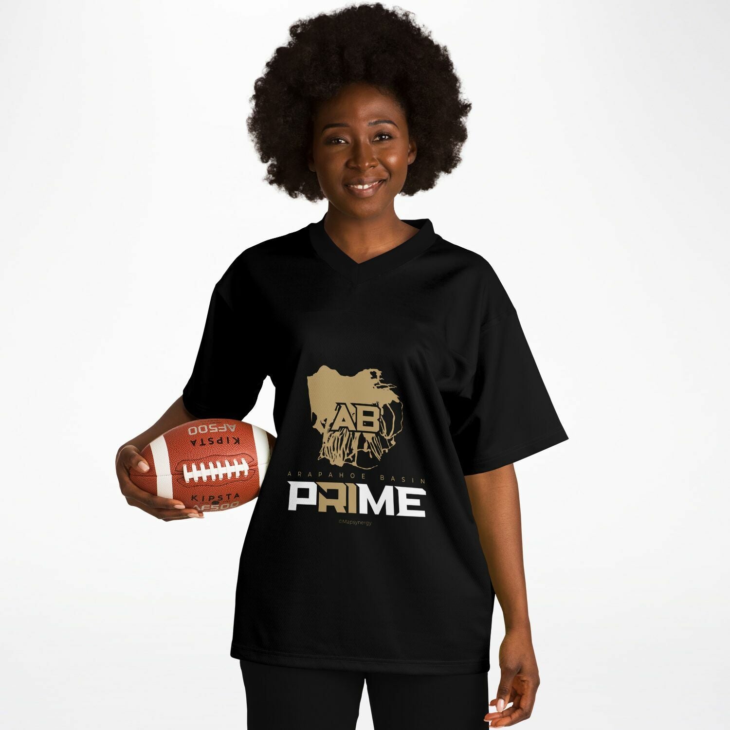 Prime Arapahoe Basin, Colorado Football Jersey