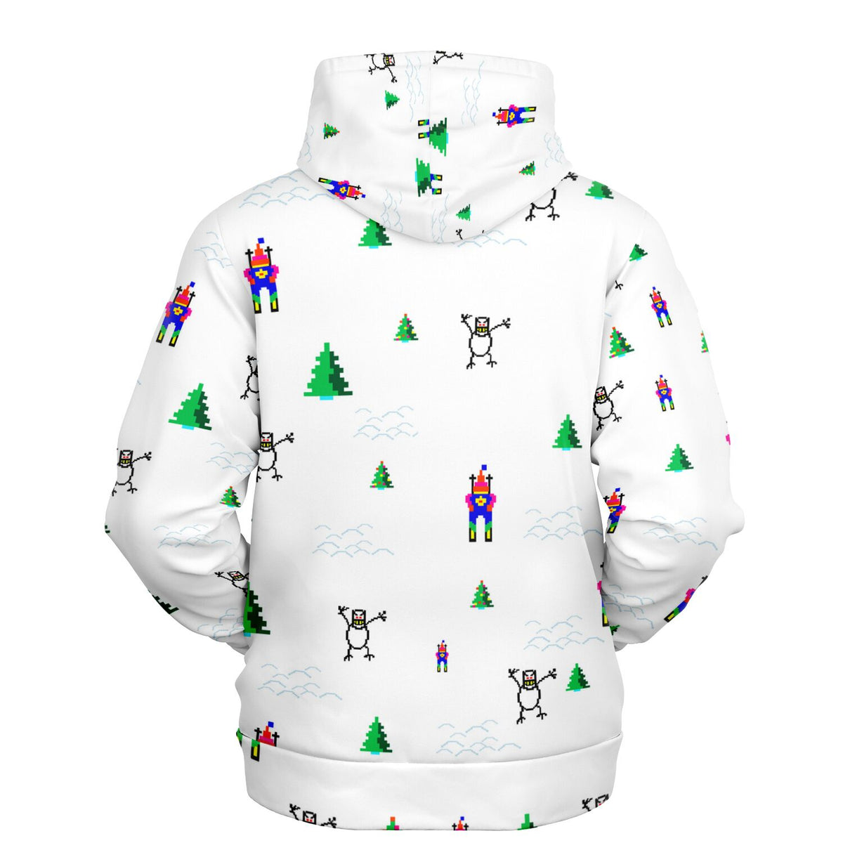 Ski Free Unisex Fashion Hoodie Set
