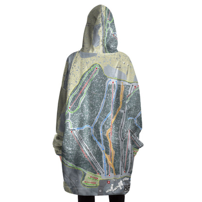 Devil's Head, Wisconsin Ski Trail Map - Snug Hoodie