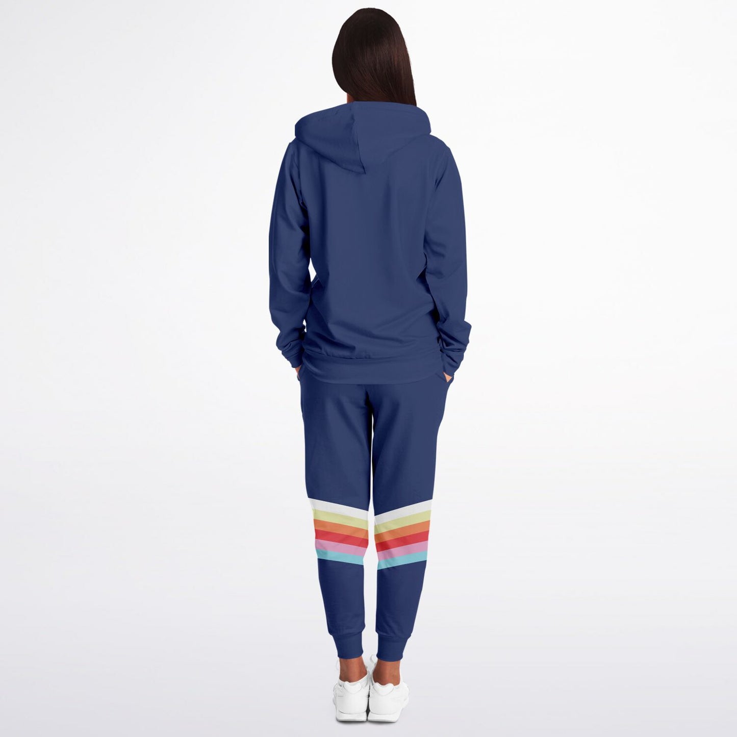Pastel Sunrise Unisex Ziphoodie and Jogger Set