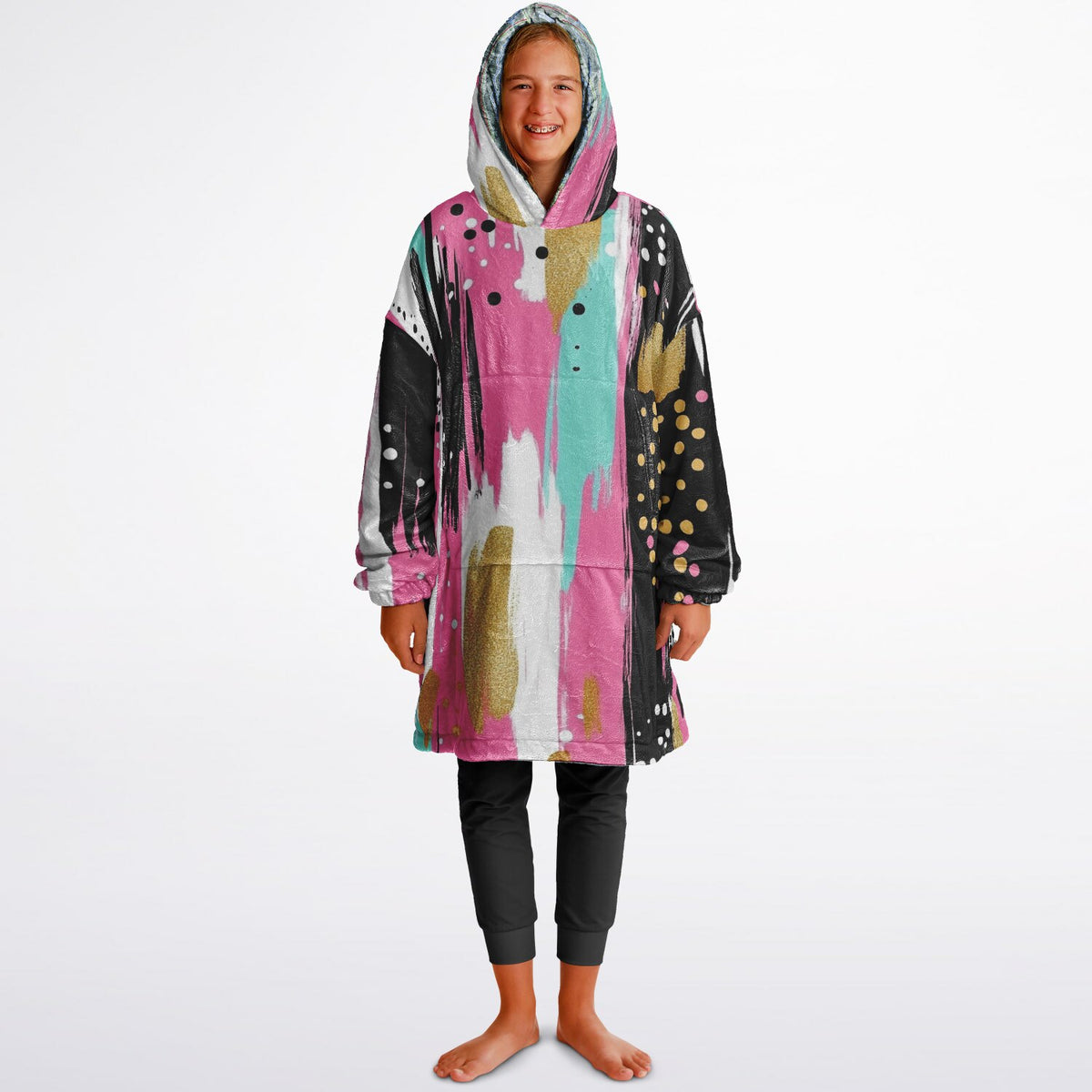 Bretton Woods, New Hampshire Ski Resort Map Reversible Snug Hoodie