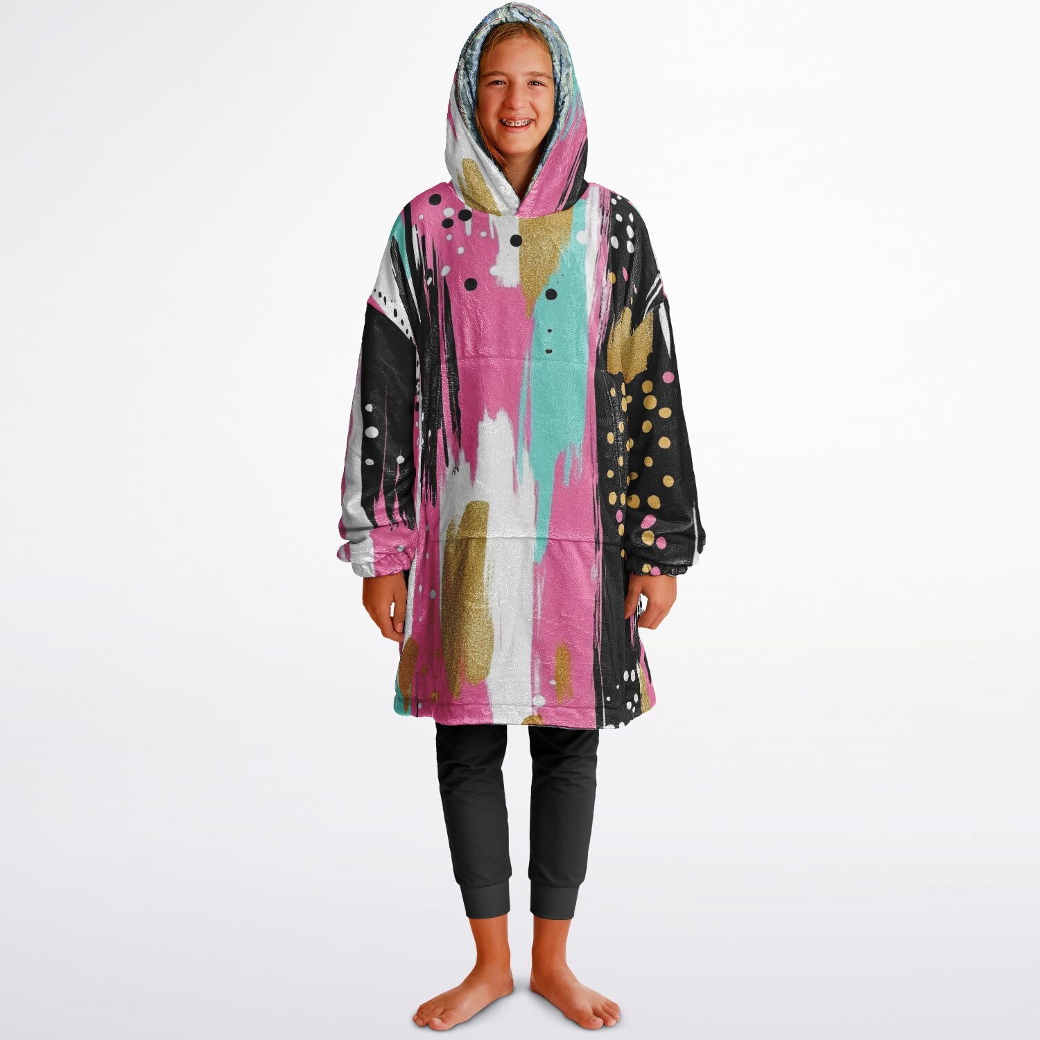 Bretton Woods, New Hampshire Ski Resort Map Reversible Snug Hoodie