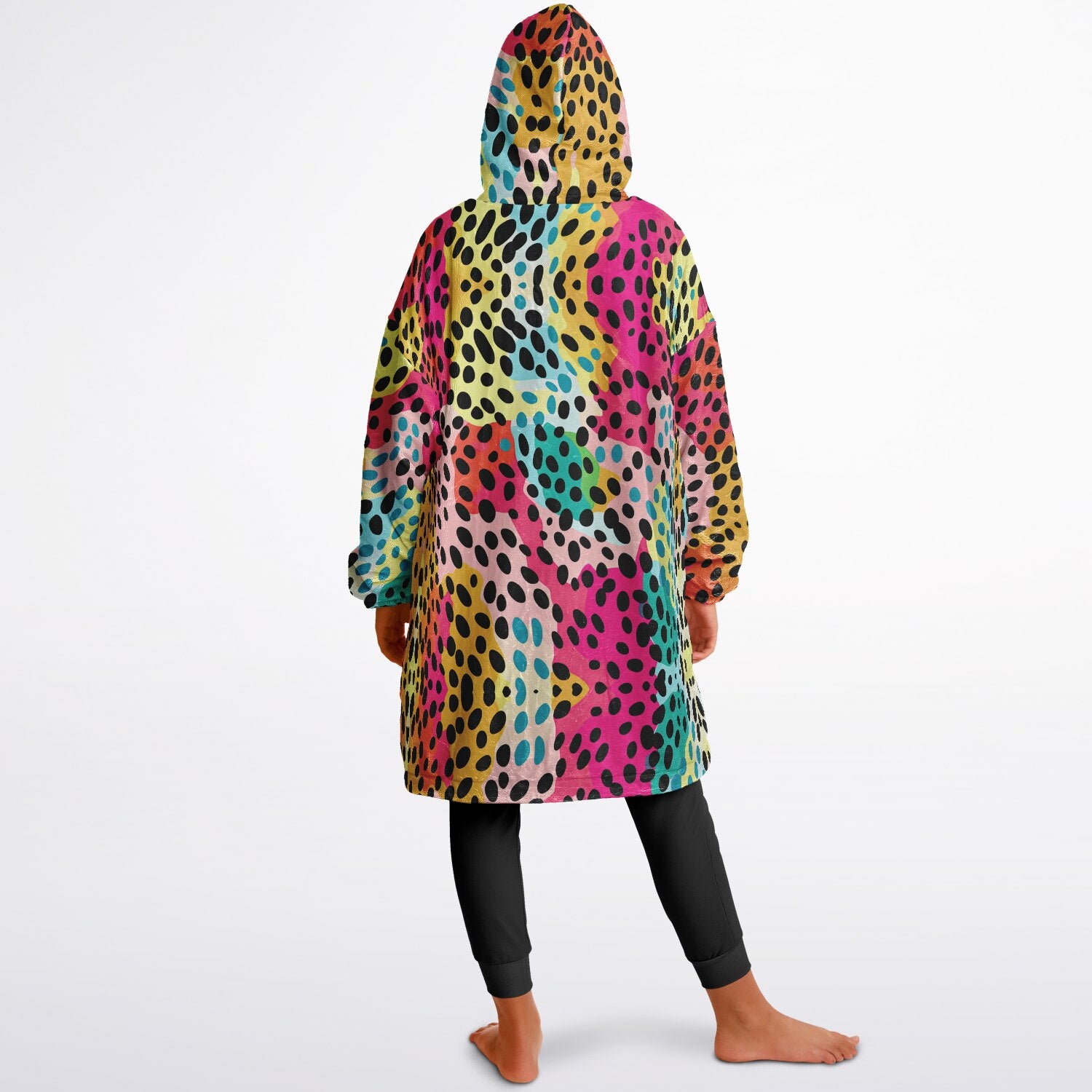 Powder Mountain, Utah Ski Resort Map Youth Reversible Snug Hoodie