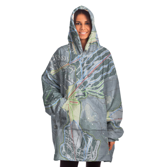 Granby Ranch, Colorado Ski Trail Map - Snug Hoodie