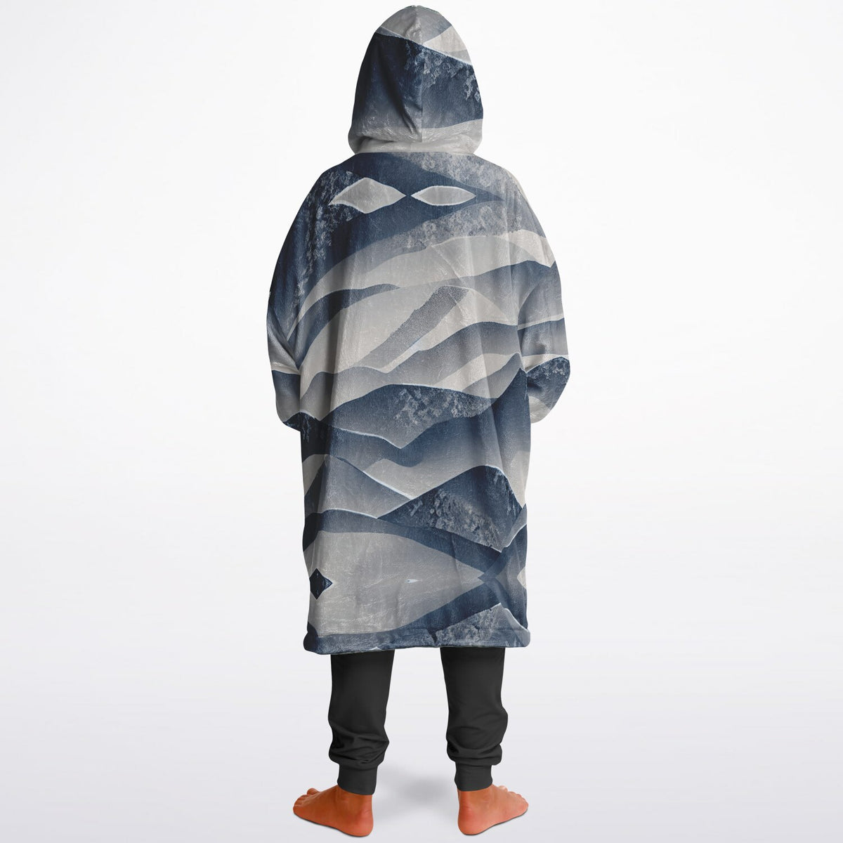 Powder Mountain, Utah Ski Resort Map Youth Reversible Snug Hoodie