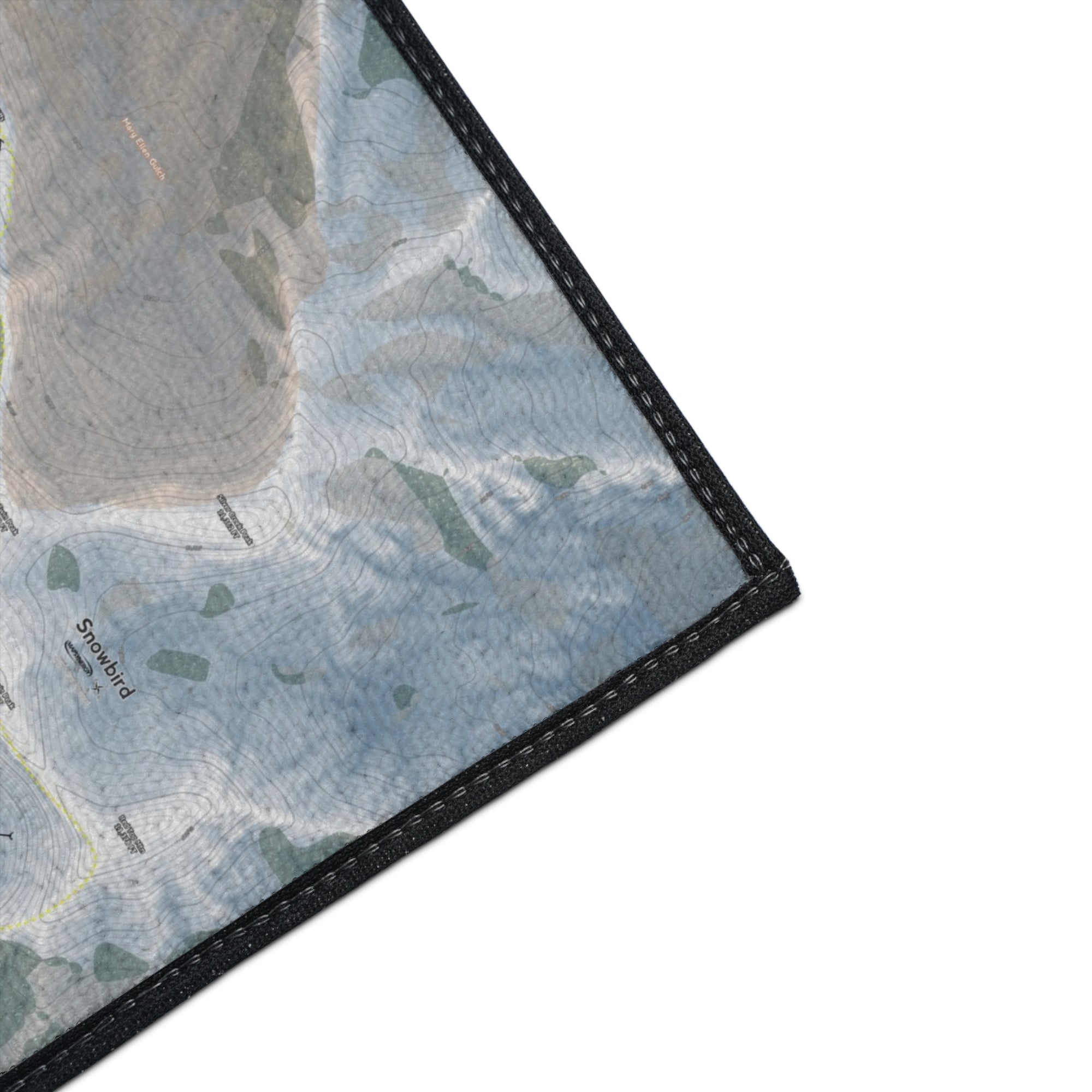 Snowbird, Utah Ski Resort Map Heavy Duty Floor Mat