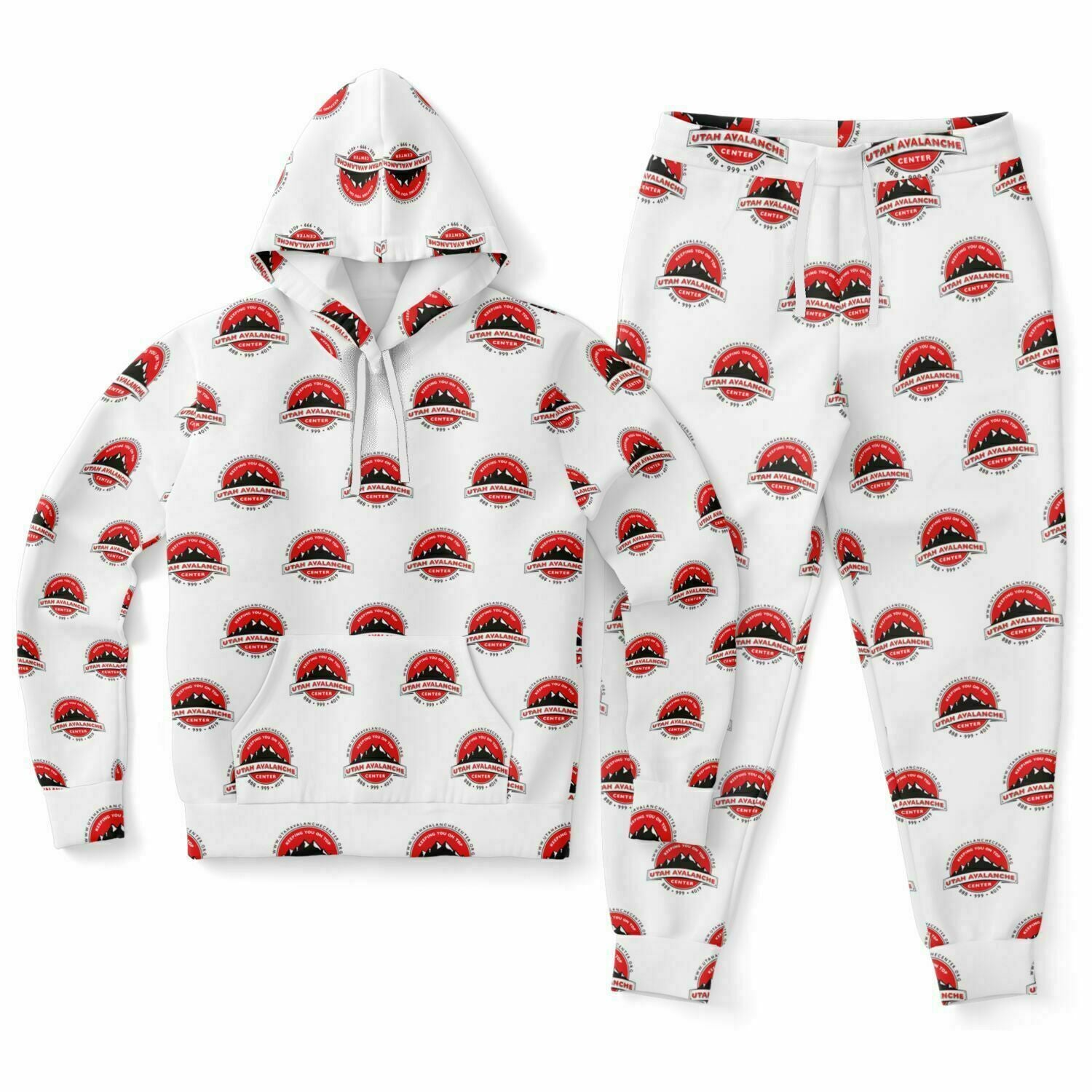 Utah Avalanche Center hoodie and Jogger Set