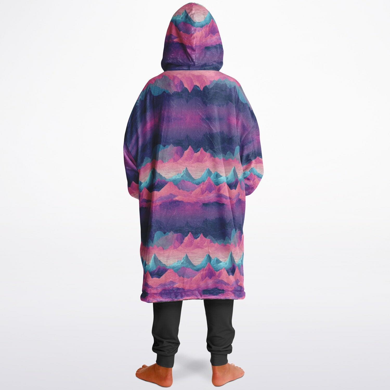 Powder Mountain, Utah Ski Resort Map Youth Reversible Snug Hoodie